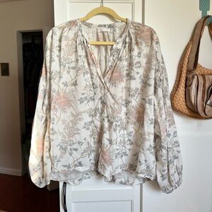 Doen Jane Top in Summer Salt Floral